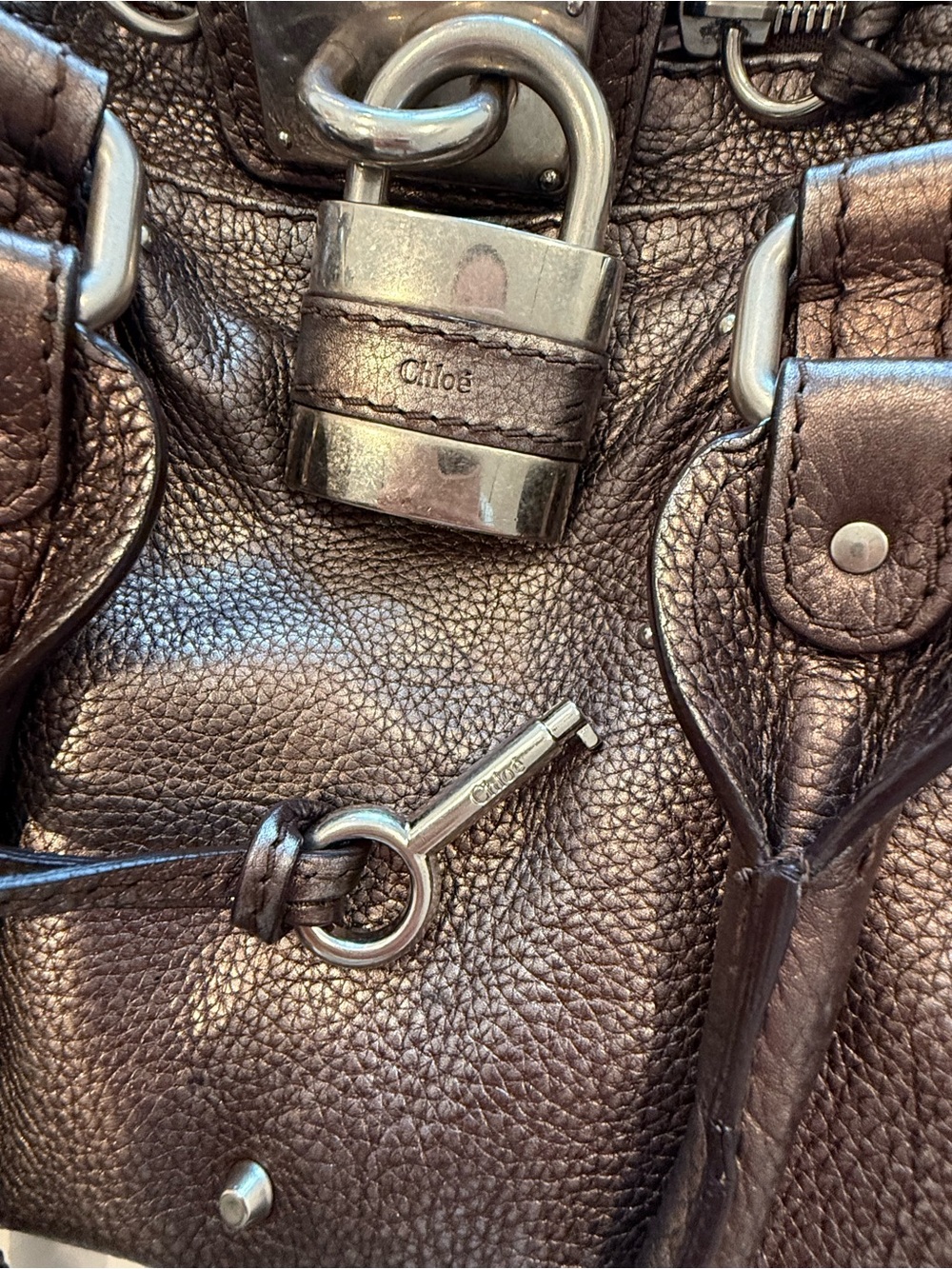 Metallic Chloe Paddington - Picture 3 of 12